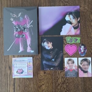 Signed Woodz Colorful Trauma album